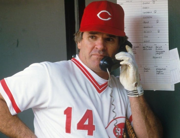 Pete Rose To Be Inducted into Reds Hall of Fame This Weekend