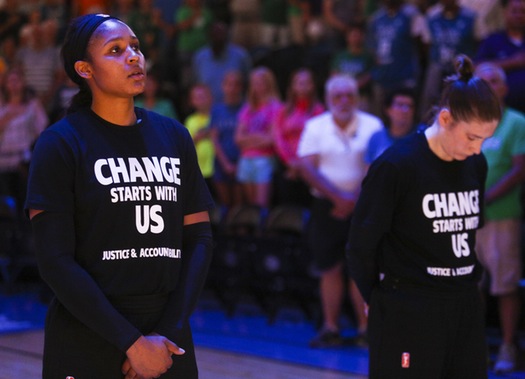Minnesota Lynx Games May Be A Little Less Secure After Demonstration By Players