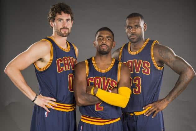 Love-Irving-James are hoping to reach the NBA Finals once again!!!