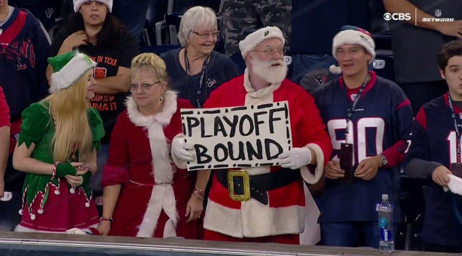 Saturday Night Football: Bengals-Texans–It’s A Very Merry Christmas For The Houston Texans