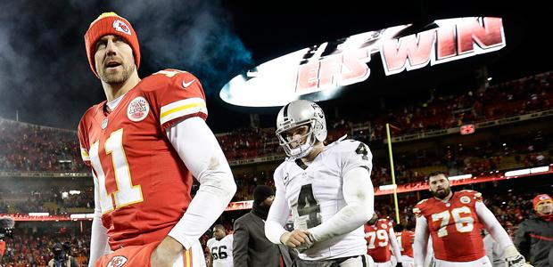 Thursday Night Football Preview: Oakland Raiders at Kansas City Chiefs—Nothing Like A Game Between Rivals With The Division Lead On The Line