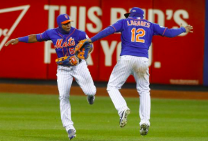 New York Mets outfield